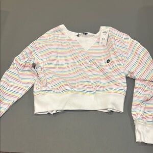 Abercrombie & Fitch Multicolor Striped Top